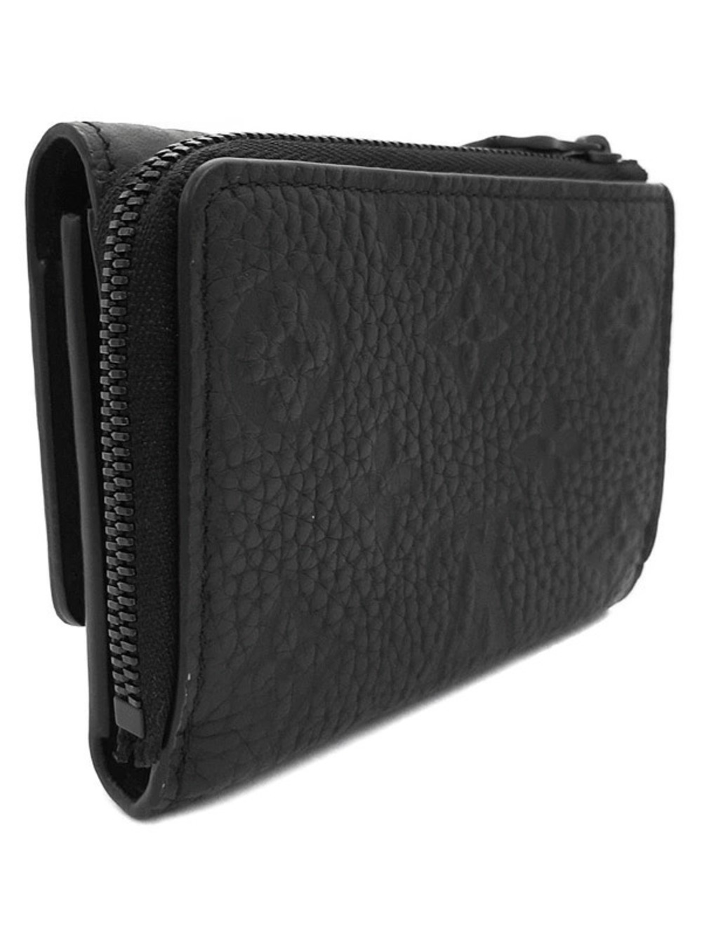 Louis Vuitton Tri Taurillon Pilot fold Monogram Wallet Portefeuille Brown